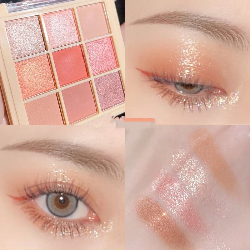 Galaxy Secret Multi-color Dry Eye Shadow Powder Palette Velvety Matte Texture Vacuum Technology Plastic Material Waterproof Gel