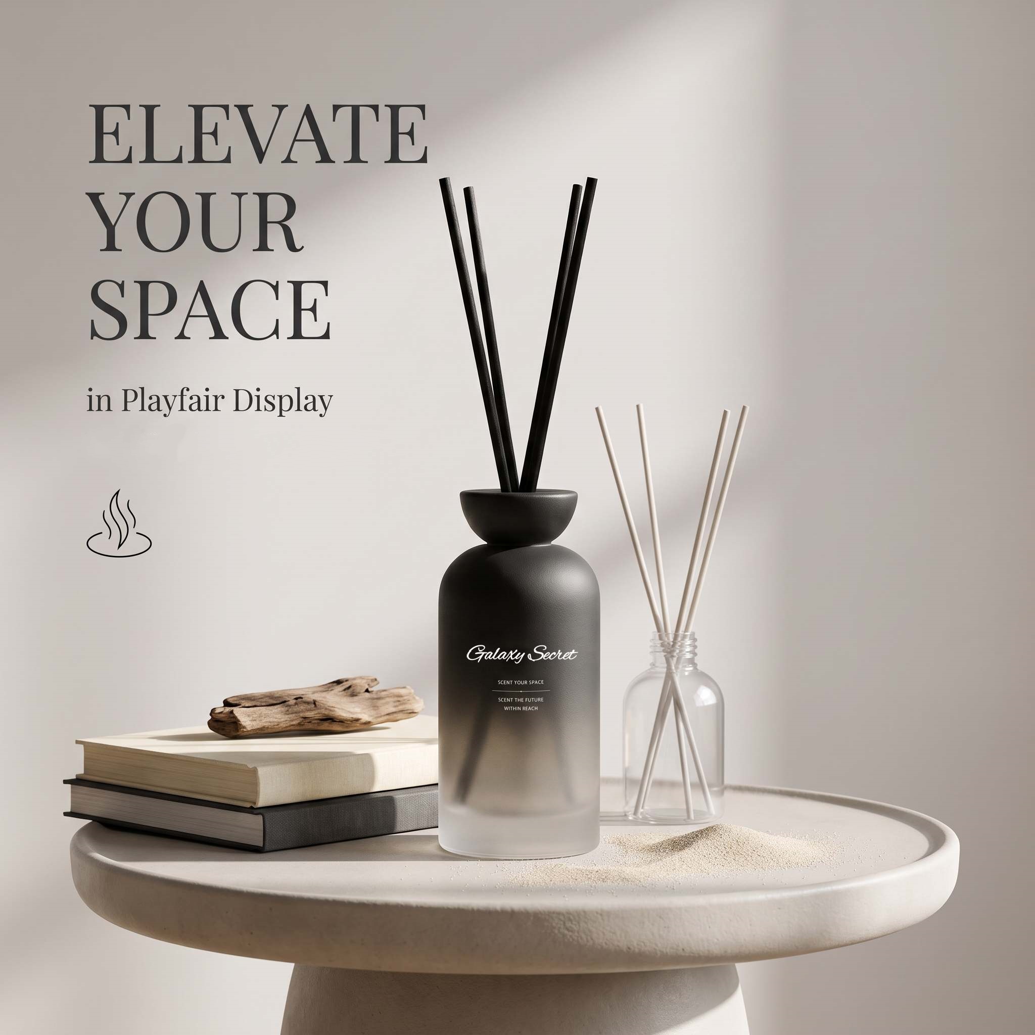 Galaxy Secret Luxury Home Fragrance Reed Diffuser Set Featuring An Exclusive Oil-based Formula For Long-lasting Scent Diffusion