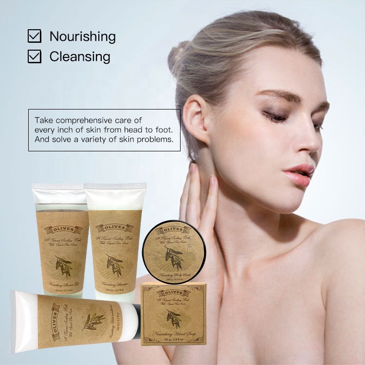 Wholesale Hotel Moisturizing Bath Gift Set Eco Fresh Natural Body Lotion
