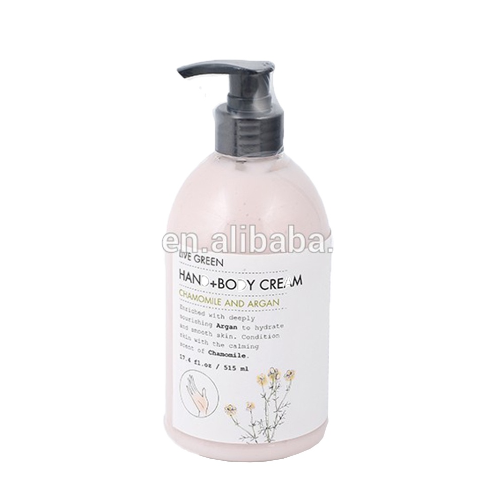 Hot Selling Bottle Packing 515ml Deep Moisture Lotion Hand Body Cream