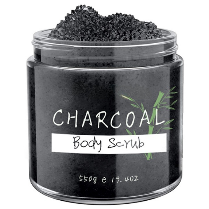 Private Label 100% Natural Oily Coffee Grape Charcoal Exfoliating Whitening Moisturizing Body Scrub